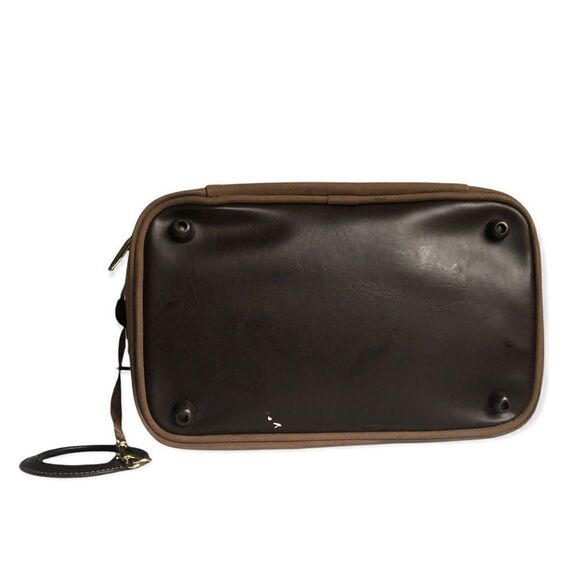 Authentic Pierre Cardin Leather Trim Weekender/Train Bag - Picture 8 of 8